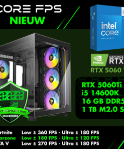 Core FPS nieuw intel waterkoeling