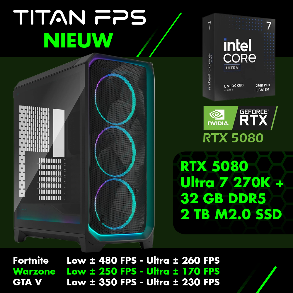 Titan FPS Nieuw intel
