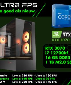 Ultra FPS zo goed als nieuw Intel