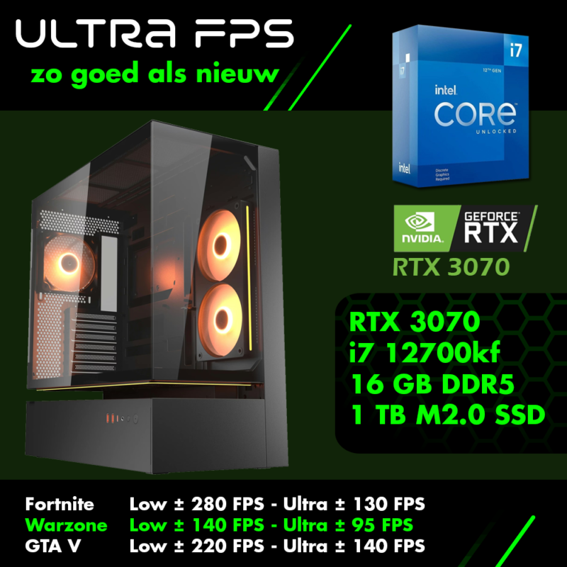 Ultra FPS zo goed als nieuw Intel