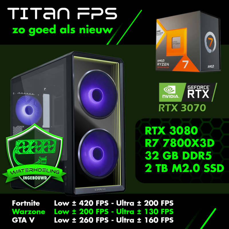 Titan FPS zo goed als nieuw AMD waterkoeling